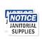Signmission Janitorial Supplies, 5 in W x Rectangle, Vinyl Decal OS-2PACK-NS-D-35-L-13754 - alternate 1